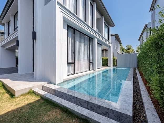 ให้เช่าบ้านหรูตกแต่งสวย พร้อมสระว่ายน้ำส่วนตัว Belgravia bangna