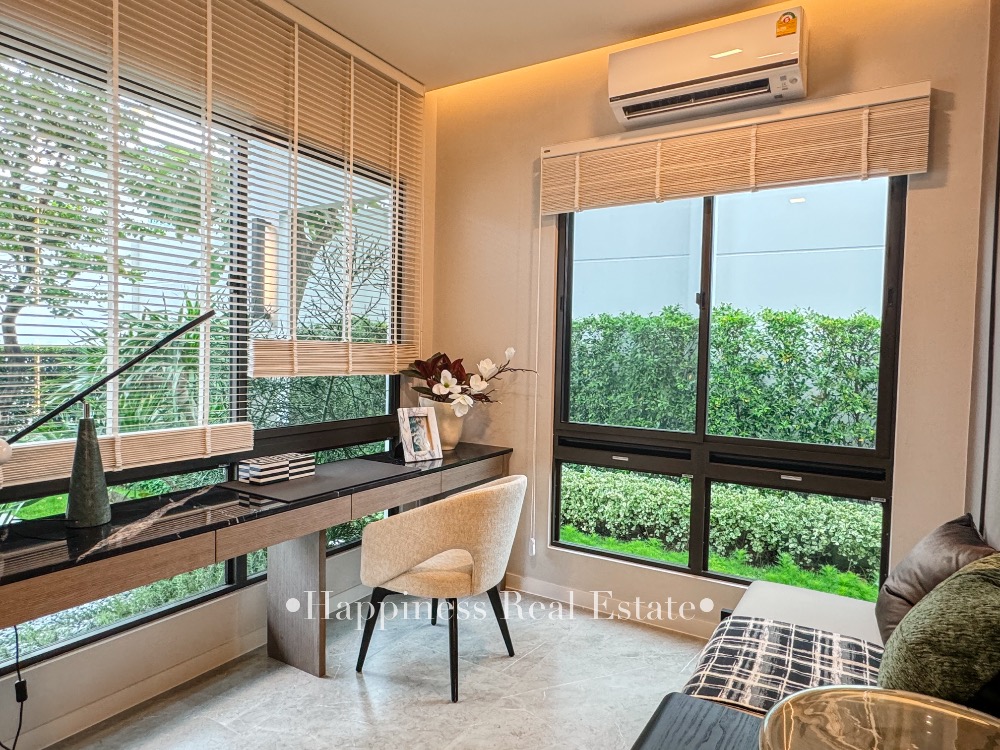 ✨ [RENT] บ้านเช่าหรู พร้อมเฟอร์นิเจอร์ ตกแต่งสวย โครงการส่วนกลางร่มรื่นมาก #บางนากม15