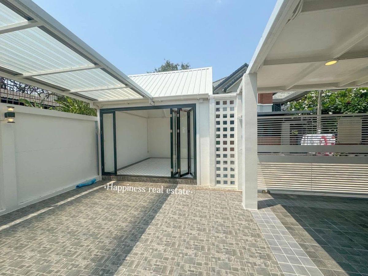 บ้านเดี่ยวที่เหมาะแก่การพักผ่อน ทำเลทอง บ้านแปลงมุม มีความเป็นส่วนตัว ทำเล#นวลจันทร์56