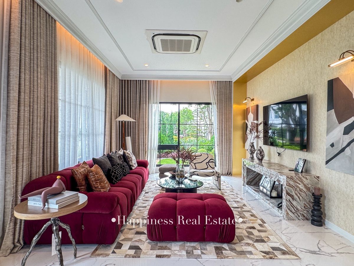 🌟 โอกาสสุดท้าย บ้านเดี่ยวหลังใหญ่ที่สุด พร้อมสวนสวยทำเลที่ตั้งที่ดีที่สุด! ใกล้คลับเฮาส์ 🥳