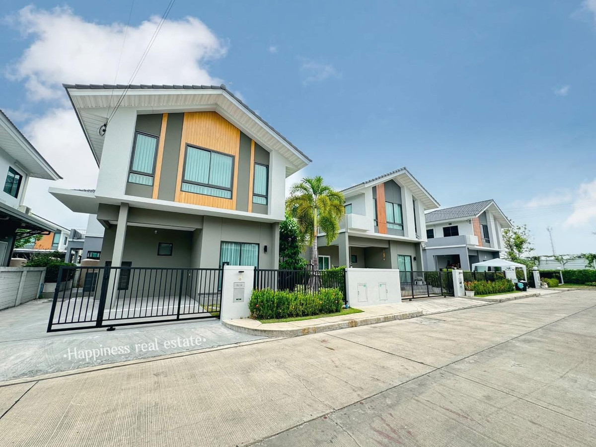 💕 บ้านสวยพร้อมเฟอร์ ในราคาไม่ถึง5MB. 🫶 ✨🏡 บ้านแฝดสไตล์บ้านเดี่ยว​ ใกล้โรงเรียนนานาชาติ​ SISB​ นนทบุรี​