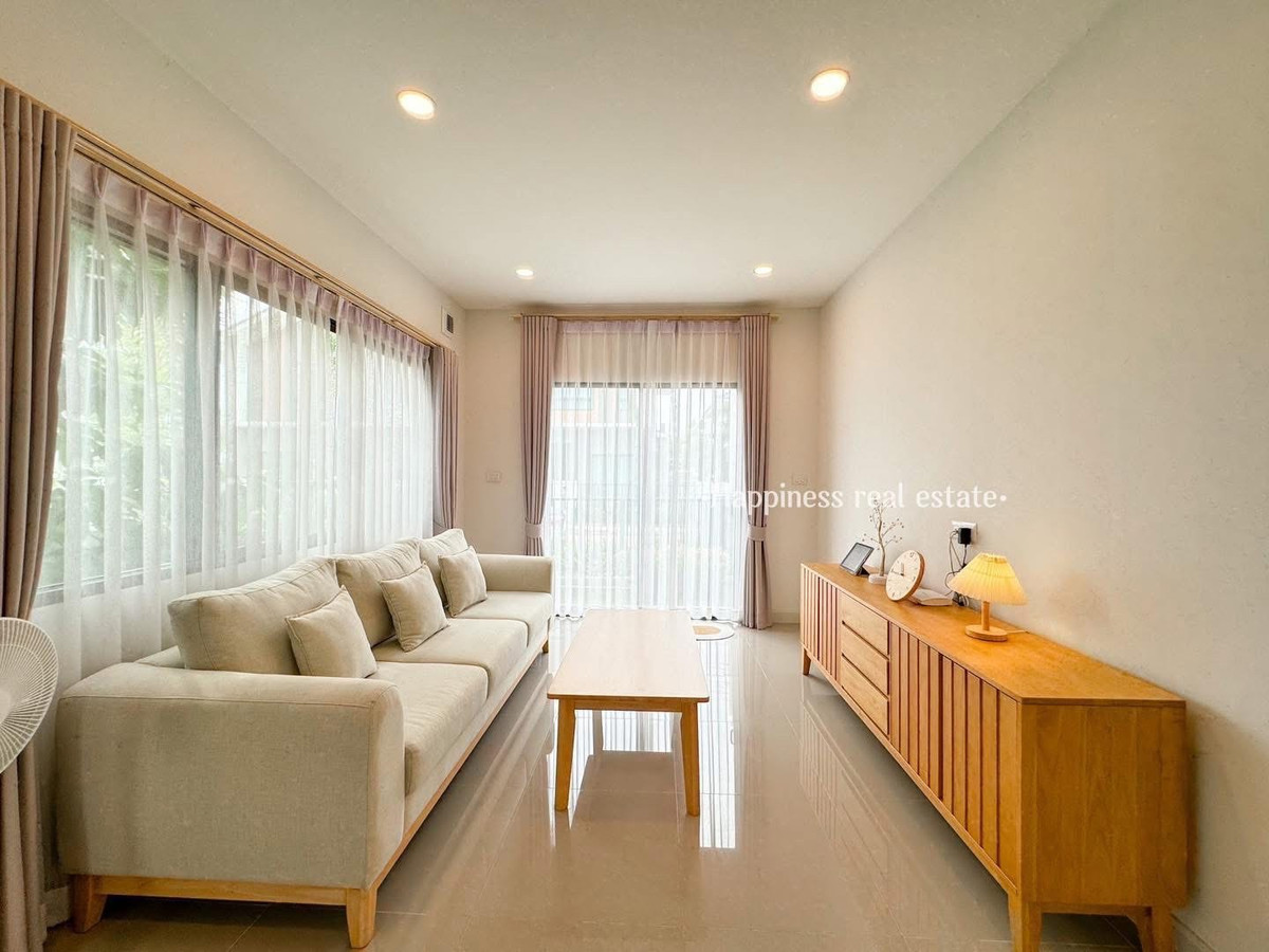 💕 บ้านสวยพร้อมเฟอร์ ในราคาไม่ถึง5MB. 🫶 ✨🏡 บ้านแฝดสไตล์บ้านเดี่ยว​ ใกล้โรงเรียนนานาชาติ​ SISB​ นนทบุรี​