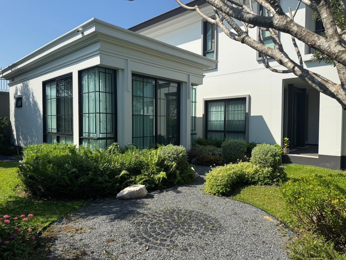 🏡✨ บ้านเดี่ยวแปลงใหญ่ พร้อมเรือนรับรอง ในบรรยากาศเงียบสงบเป็นส่วนตัว #เลียบคลองปะปา