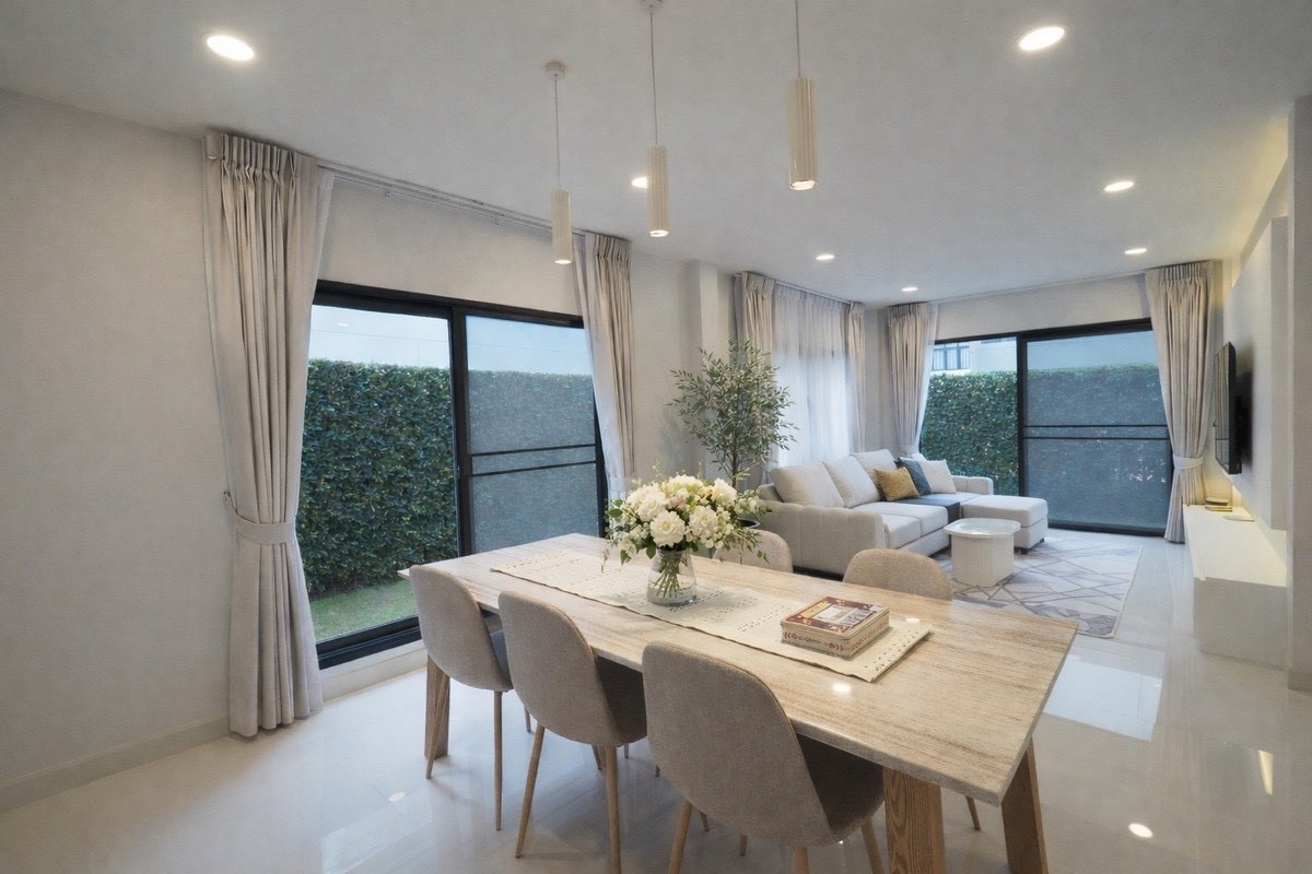 ✨🏡 ปล่อยเช่า Centro Bangna เฟส 1 บ้านเดี่ยวสไตล์ Modern Minimal ตกแต่งสวยสบายตา พร้อมเฟอร์นิเจอร์และเครื่องใช้ไฟฟ้า