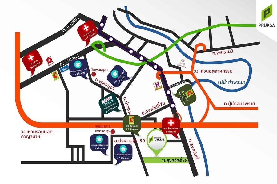 Pruksa-Ville-Prachauthit-Suksawat-78